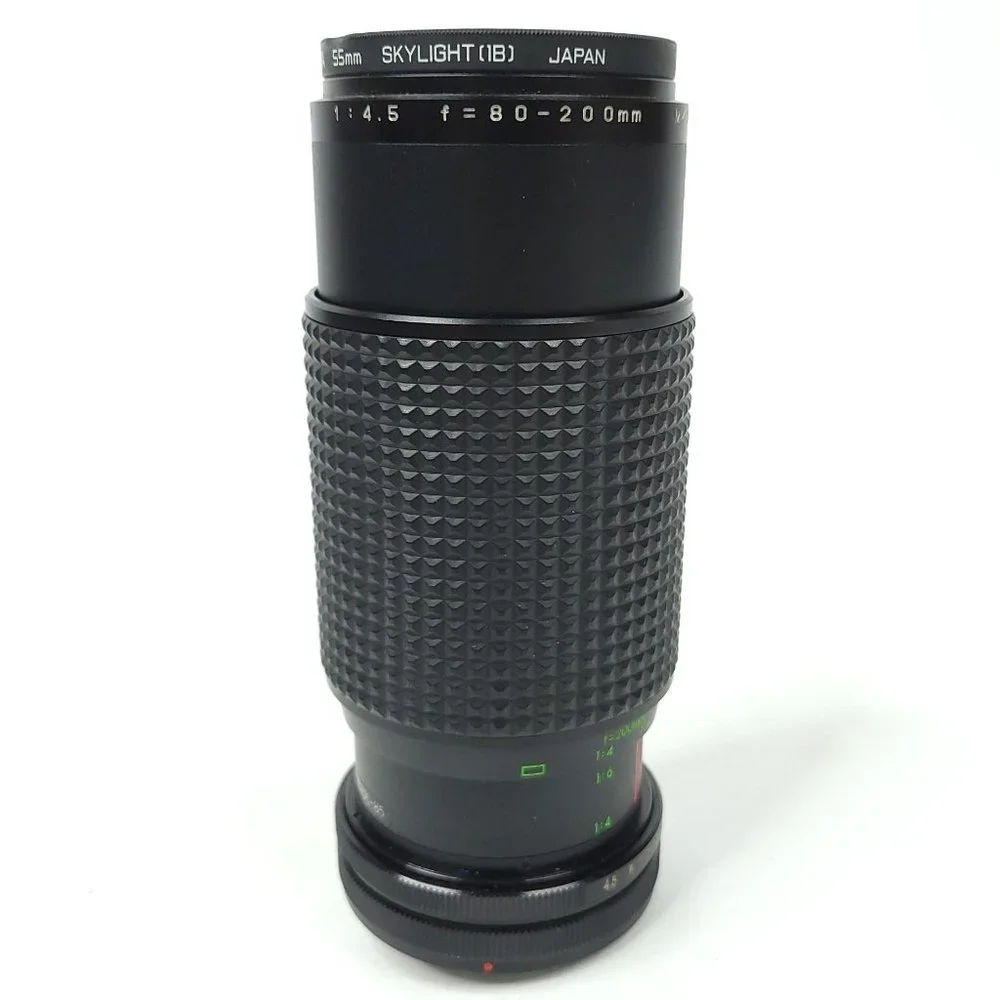 Focal MC Auto Zoom 1:4.5 F = 80 - 200mm Lens Canon MK84702557 PARTS ONLY AS IS